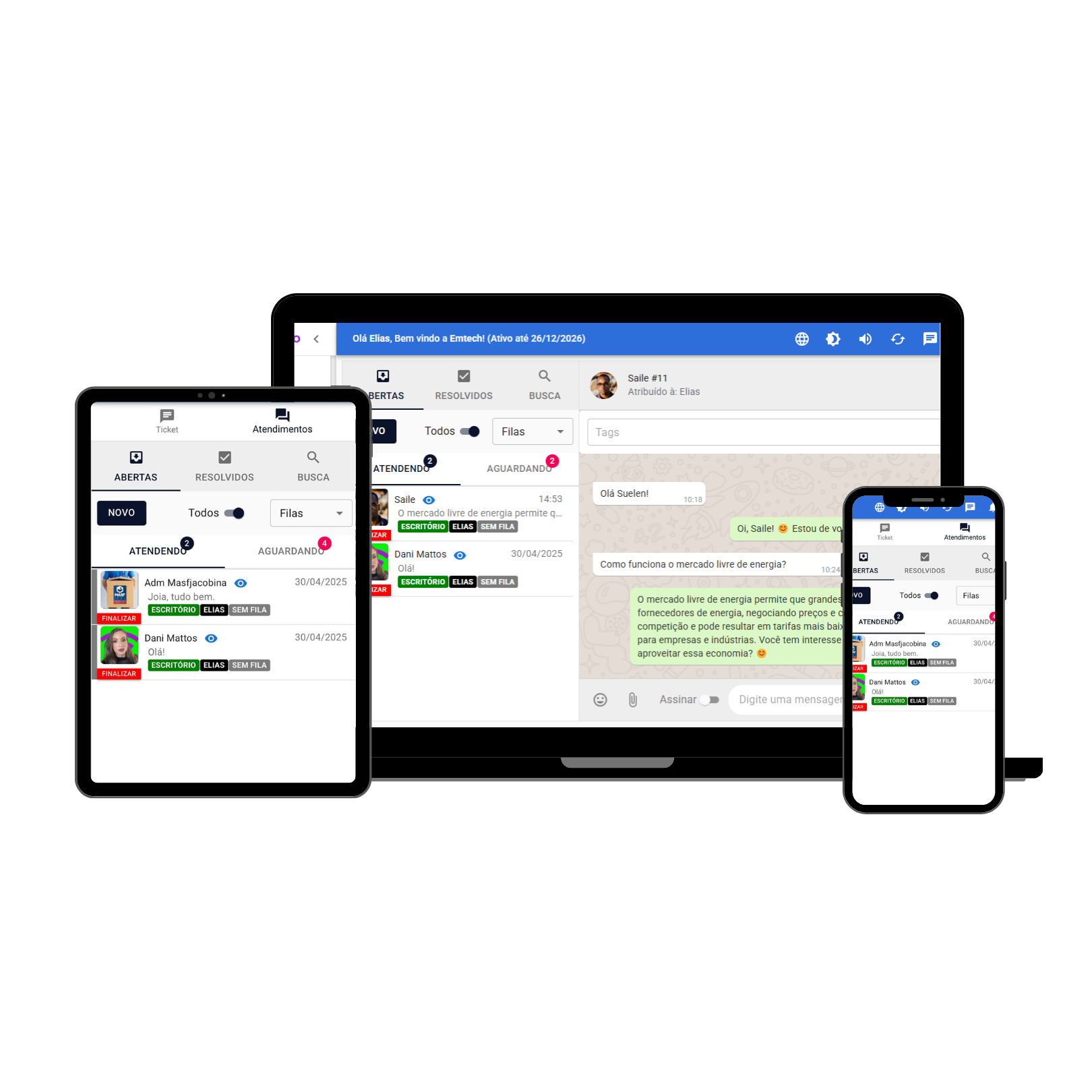 ZapAutomático Dashboard